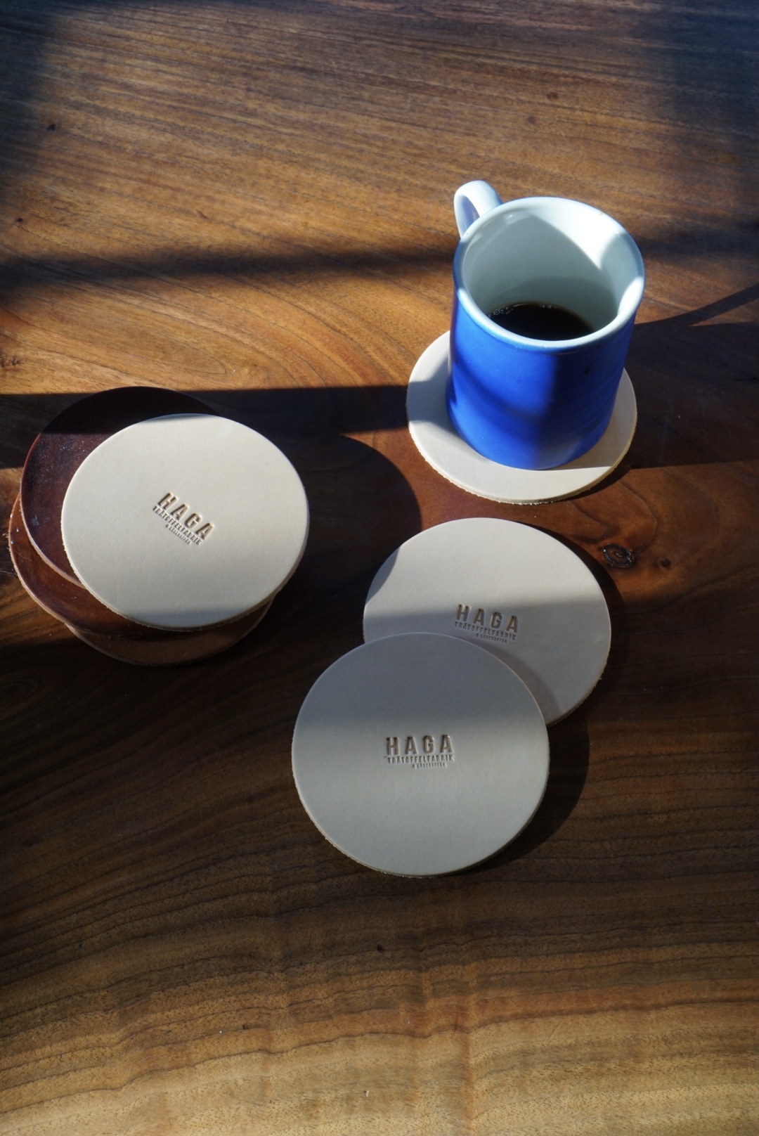 HagaToffeln - Coaster Vegetable Tanned  - 2