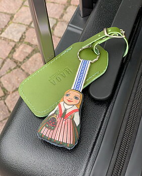 HagaToffeln - Luggage tag Vegetable Tanned