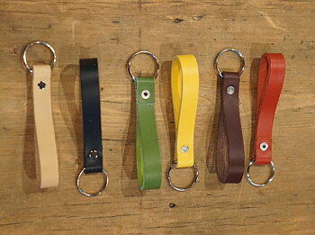 HagaToffeln -  Key Ring Vegetable Tanned