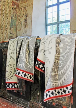 Kerstin Landström - Wool Blanket Albertus Grey