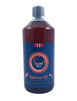 Salmopet Salmon Oil Supplement Cat and Dog - 1 Liter