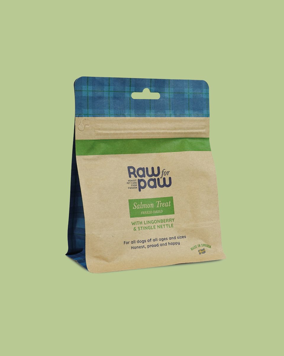 Raw For Paw Salmon Treat Freeze Dried Dog Treats - 50g