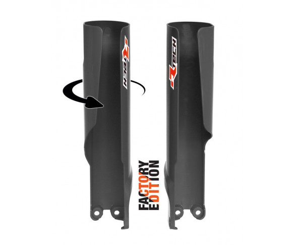 RTECH, GAFFELSKYDD FACTORY FULL WRAP, SVART, KTM - 2