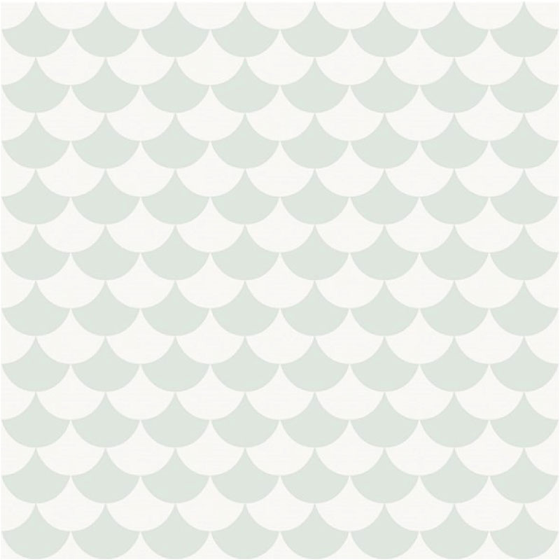 TAPET WAVES, Dusty Light Aqua - 2