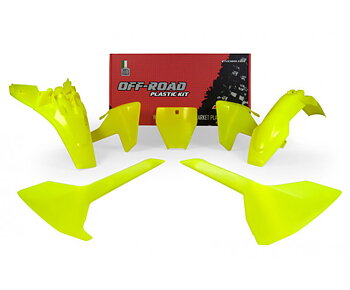 RTECH, PLASTKIT, NEON GUL, HUSQVARNA 85cc