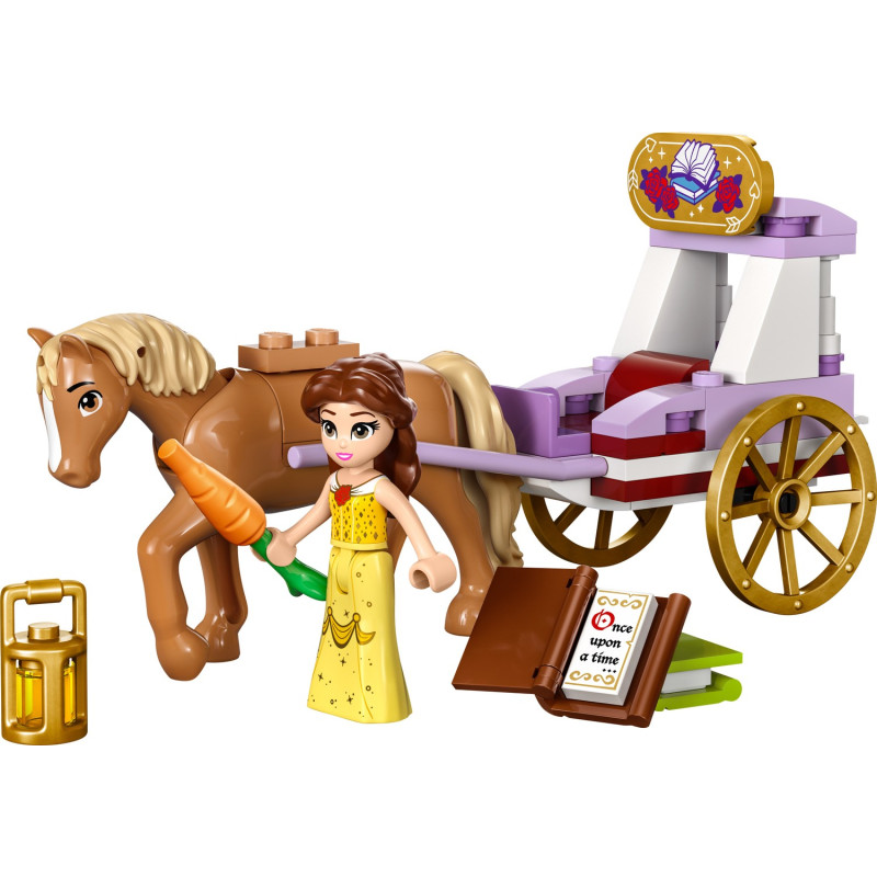 LEGO Disney 43233 Belles Sagovagn med Häst - 2