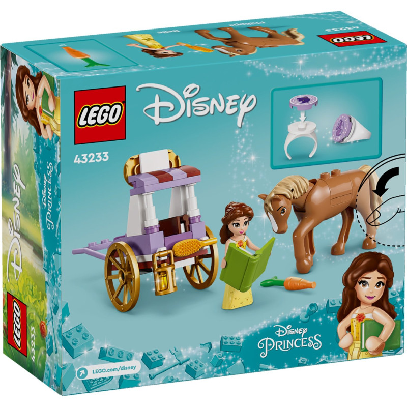 LEGO Disney 43233 Belles Sagovagn med Häst - 3