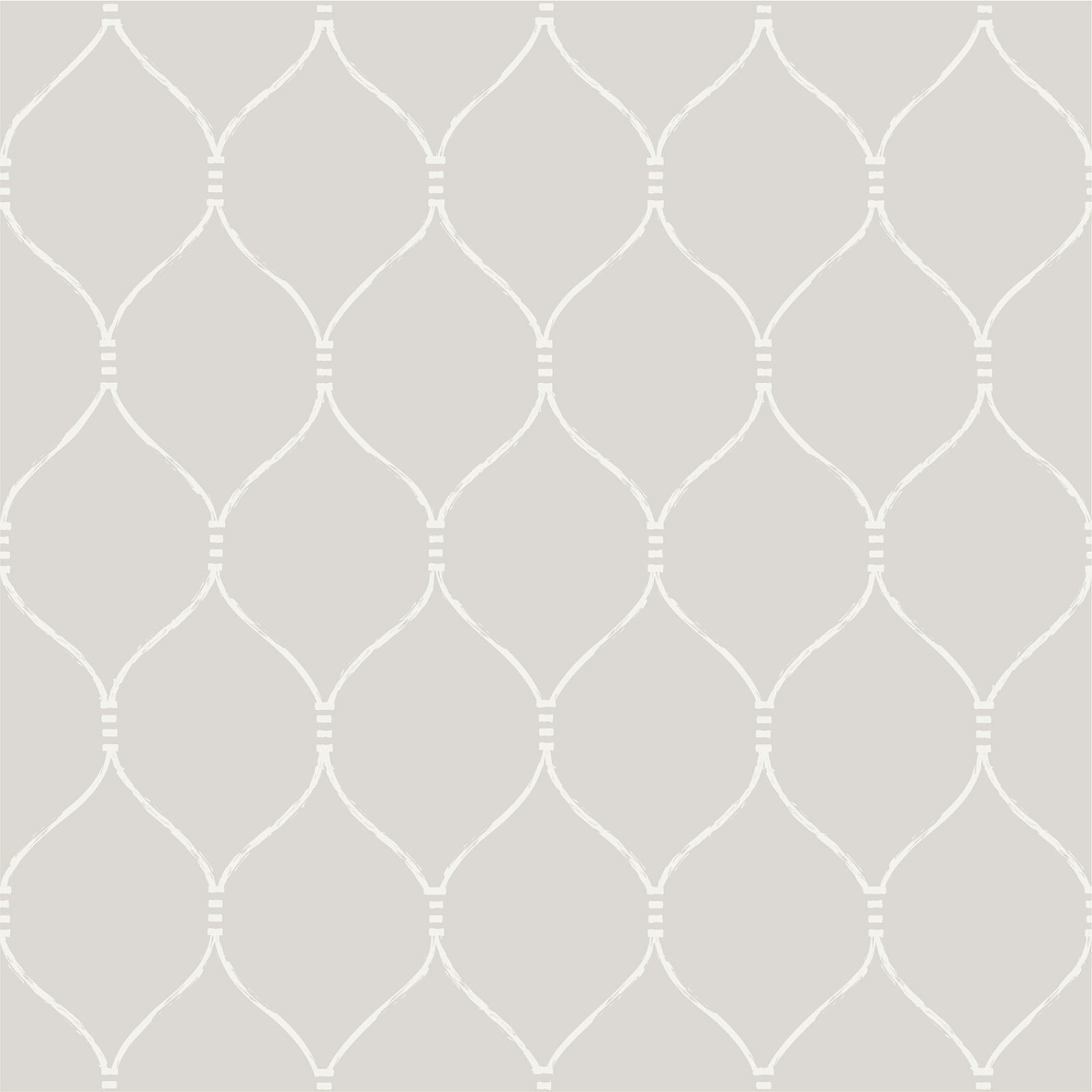 TAPET ESPALIER EGGSHELL, sandstone/white