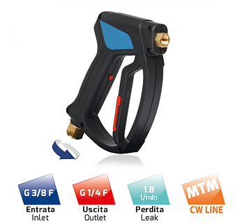 Högtryckspistol SG 35 Permanent weep swivel