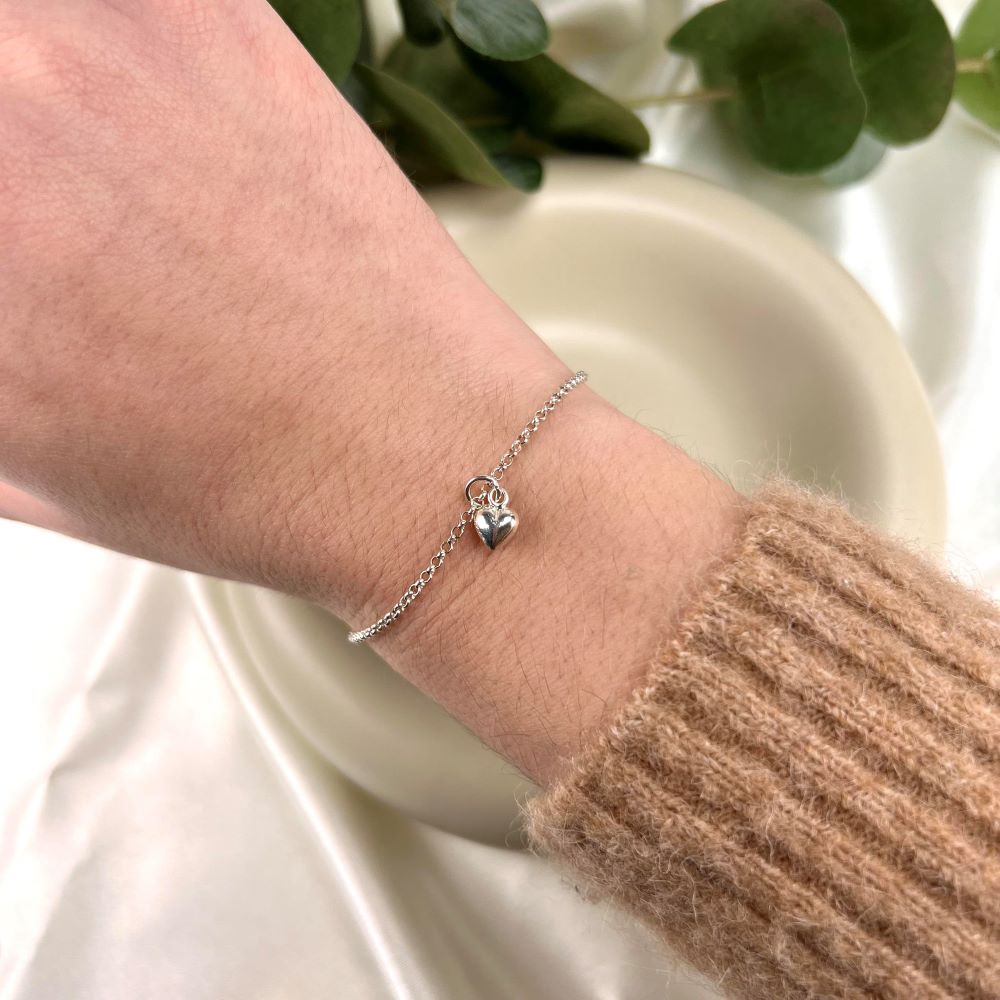 IAMLUND Mini Heart armband silver - 2