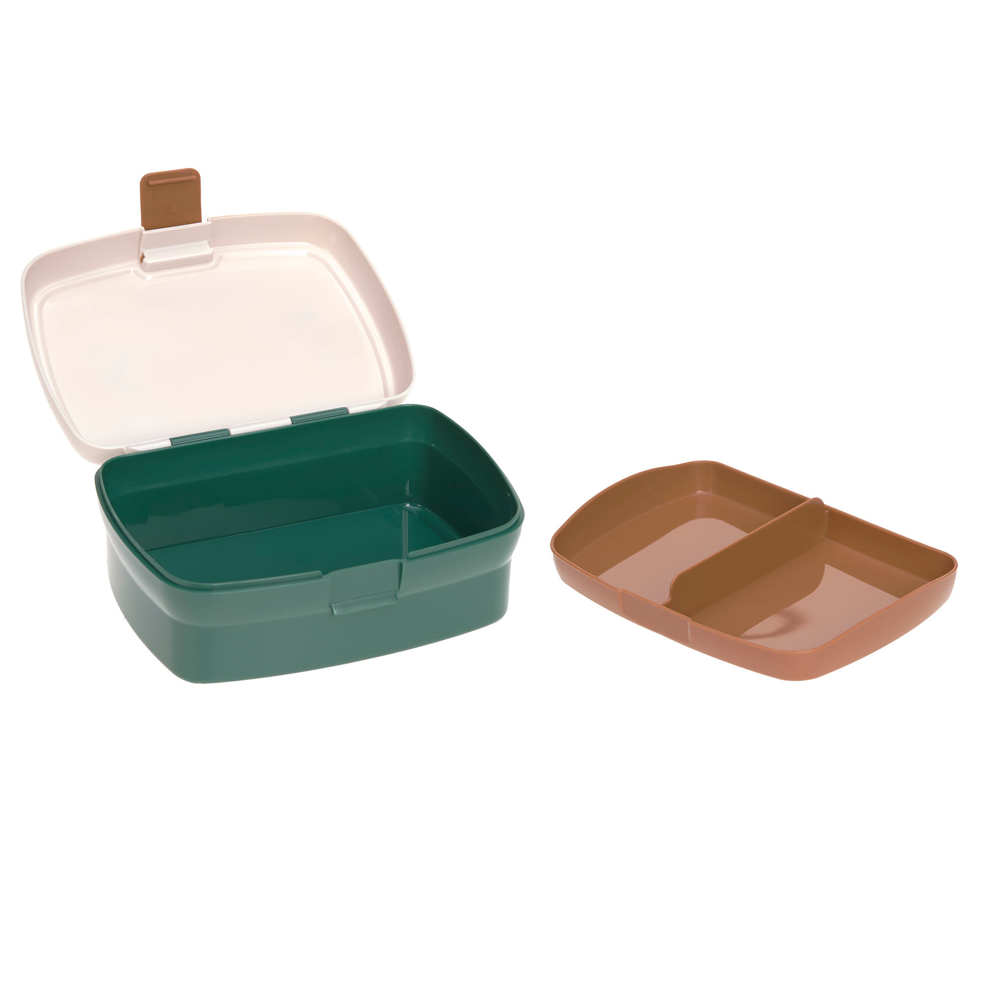 Lässig Lunch Set Little Gang Smile milky/ocean green - 4