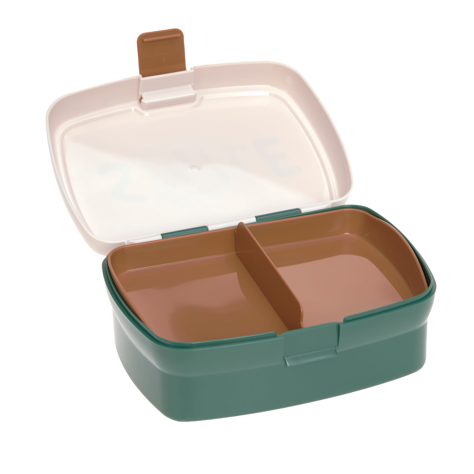 Lässig Lunch Set Little Gang Smile milky/ocean green - 3