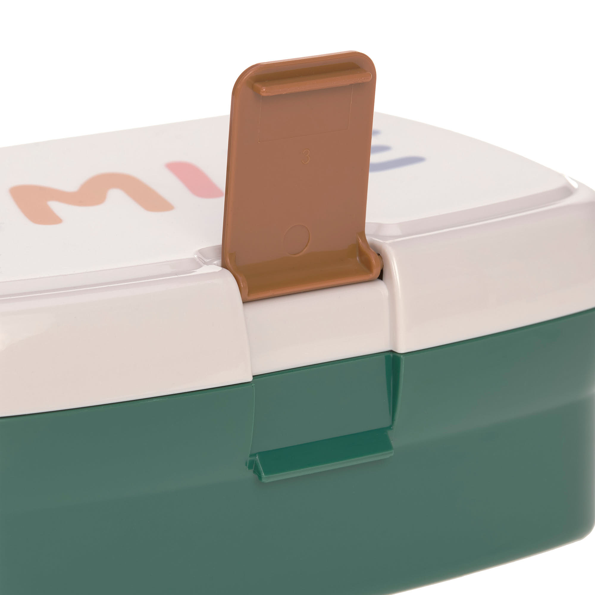 Lässig Lunch Set Little Gang Smile milky/ocean green - 6