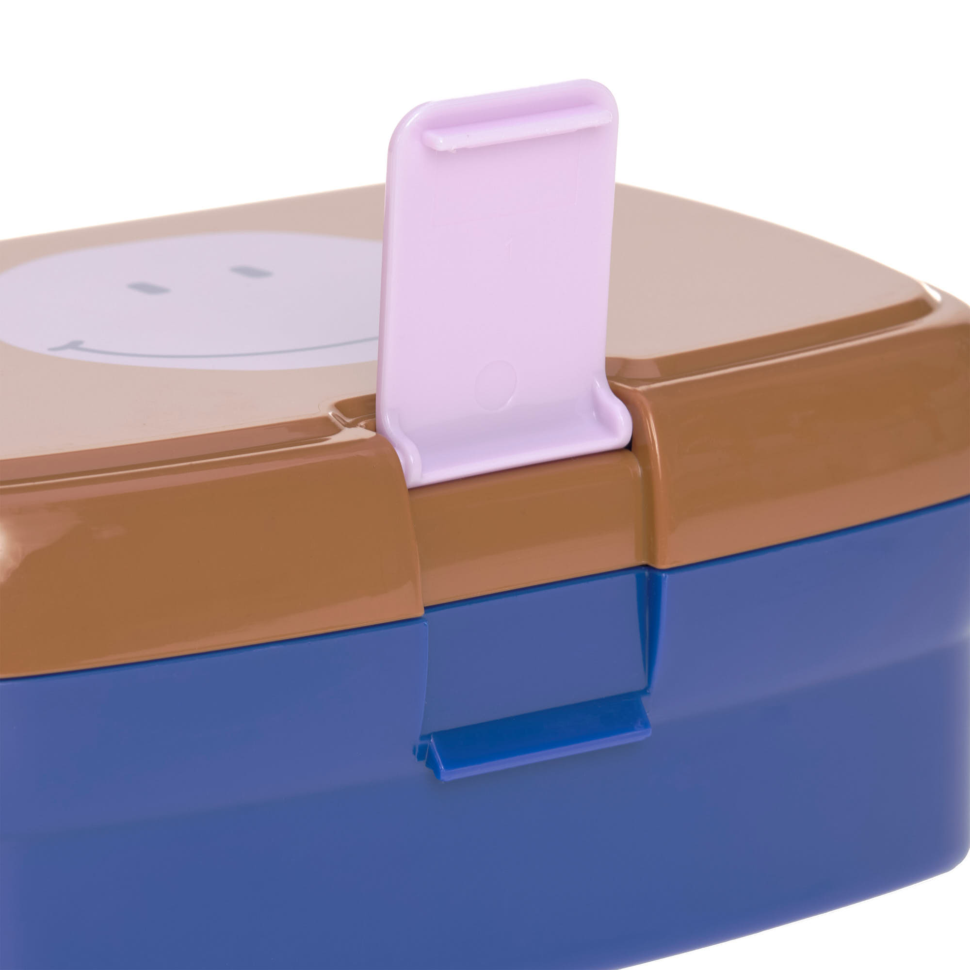 Lässig Lunch Set Little Gang Smile caramel/blue - 6