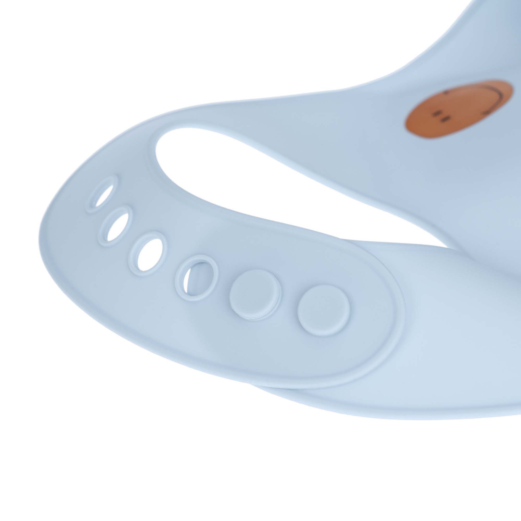 Lässig Silicone Bib Happy Rascals Smile sky blue - 4