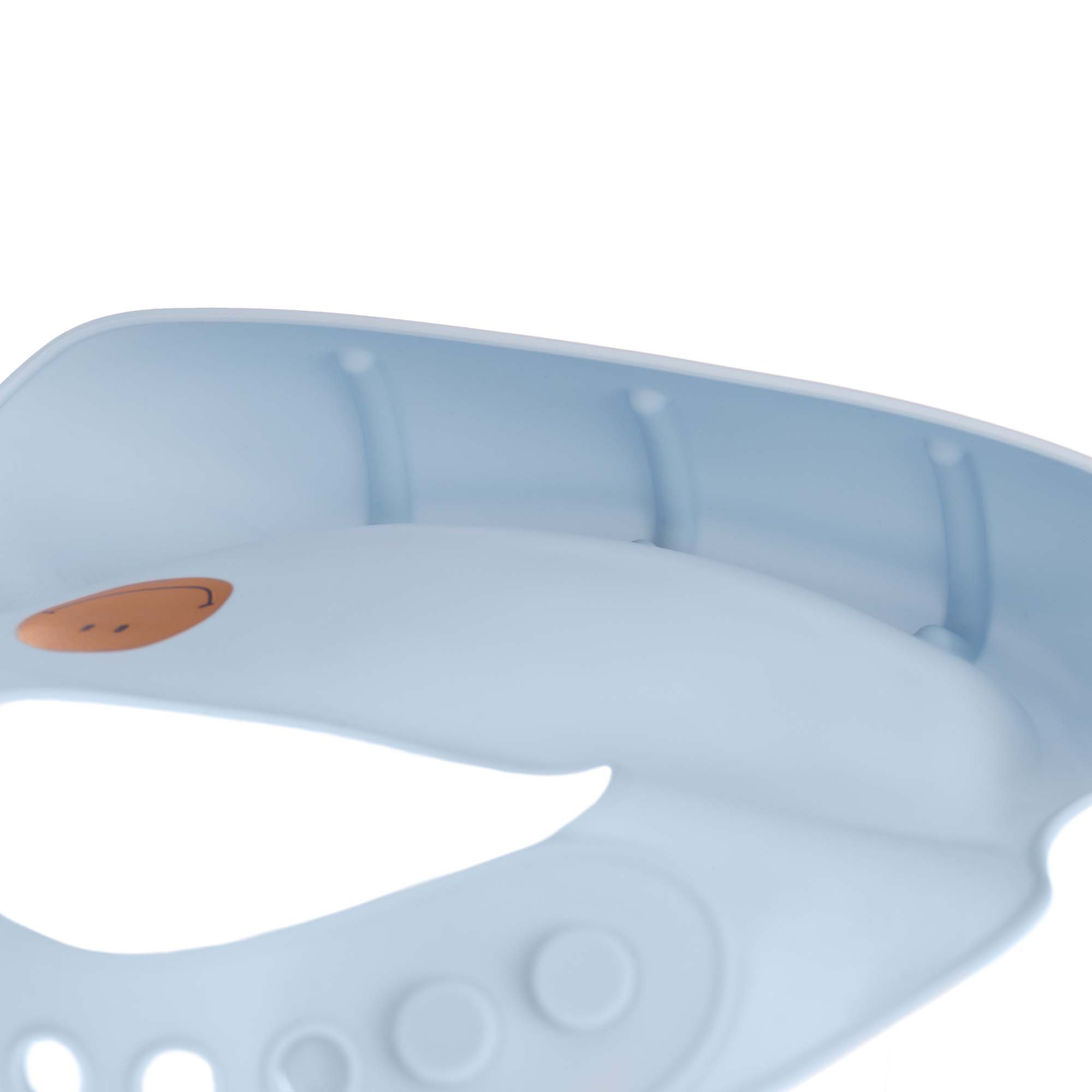 Lässig Silicone Bib Happy Rascals Smile sky blue - 3