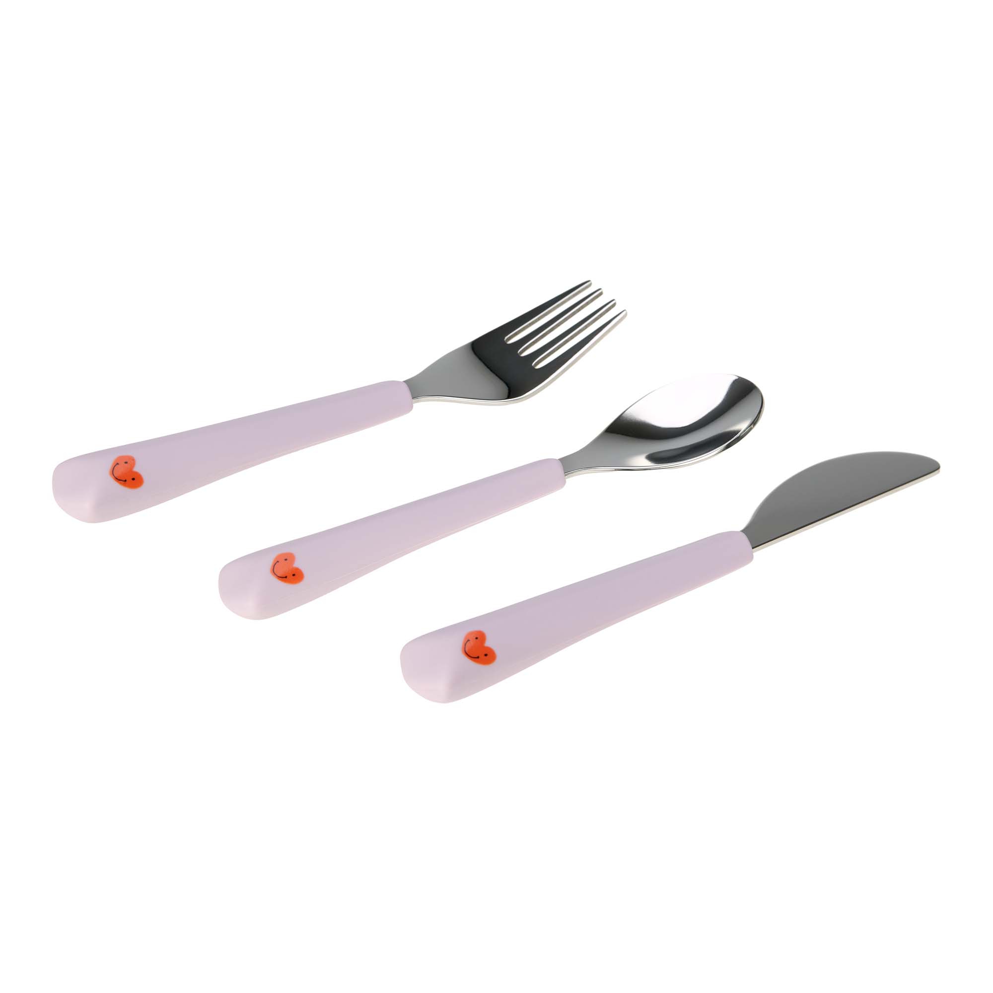 Lässig Cutlery with Silicone Handle 3 pcs Happy Rascals - 3