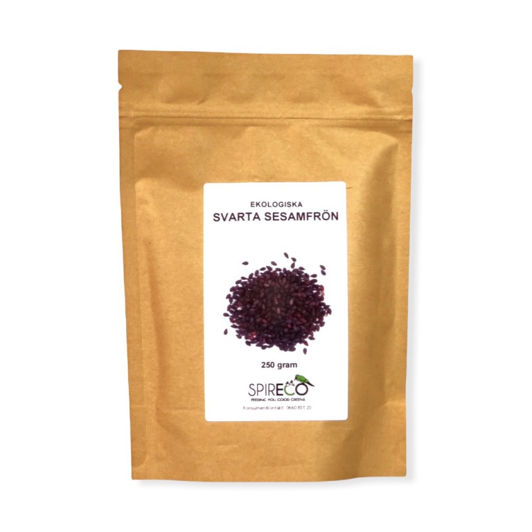 Svarta Sesamfrön 250g-Spireco