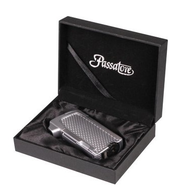 Passatore  Ruben Piezo Piptändare Chrome/Silver Presentbox