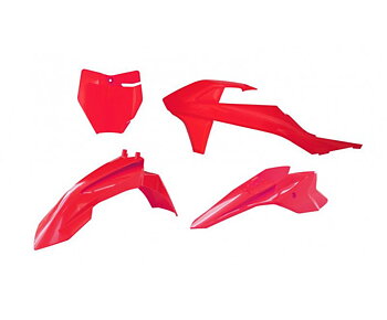 RTECH, PLASTKIT, RÖD, 65cc
