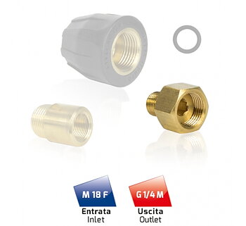 Adapter 1/4" - M18