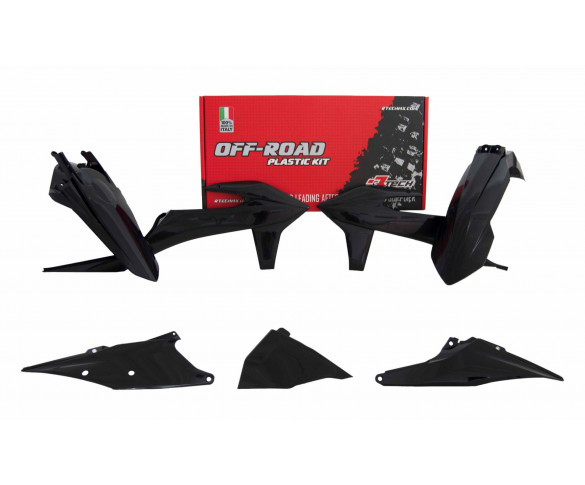RTECH, PLASTKIT, SVART, KTM 150-500cc