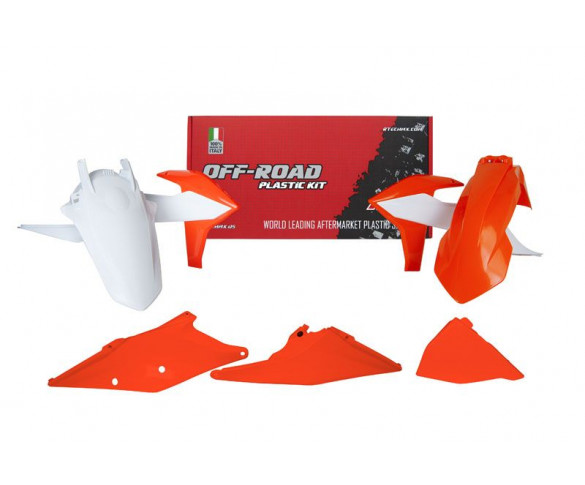 RTECH, PLASTKIT, O.E.M VIT ORANGE,  150-500cc