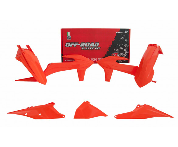RTECH, PLASTKIT, ORANGE, KTM 150-500cc