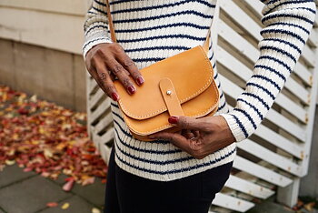 HagaToffeln - Jägar Bag Vegetabile Tanned Leather Small