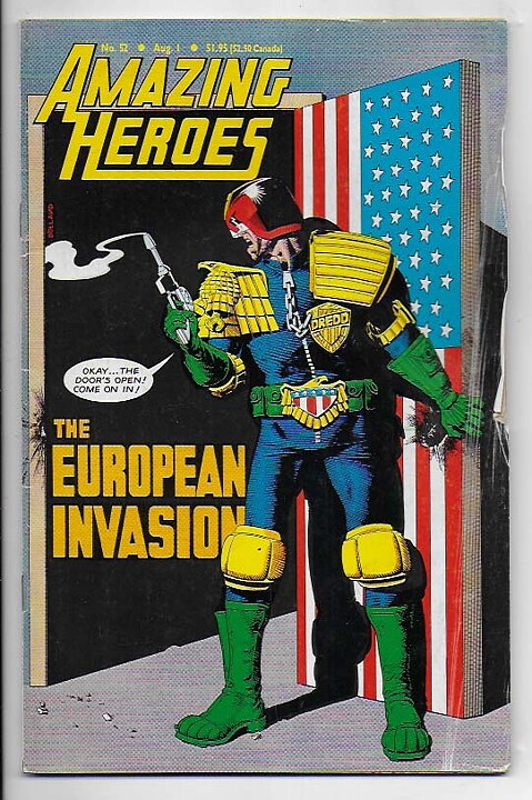 Amazing Heroes # 52 GD