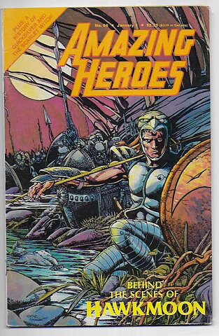 Amazing Heroes # 86 FN