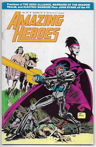 Amazing Heroes # 87 FN/VF