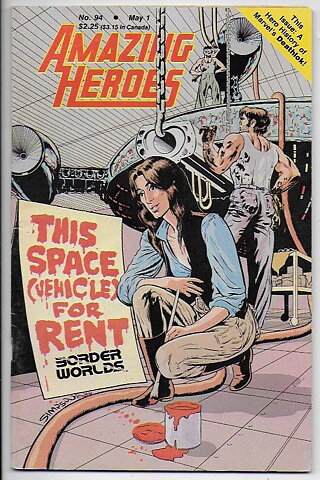 Amazing Heroes # 94 VG/FN