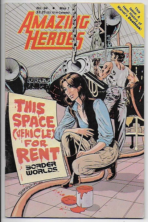 Amazing Heroes # 94 VG/FN