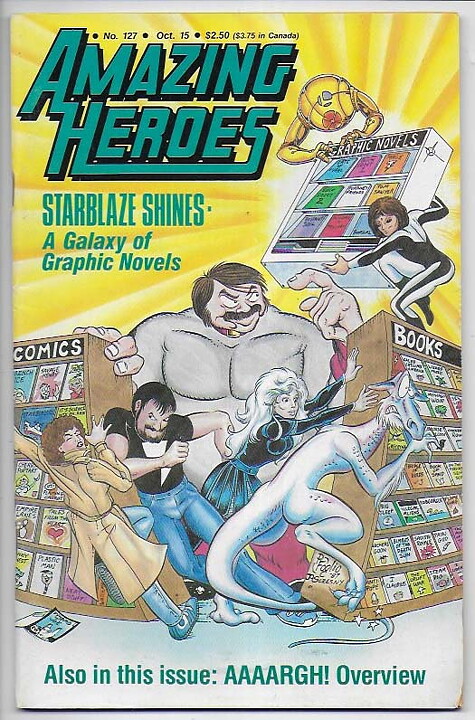 Amazing Heroes # 127 FN/VF
