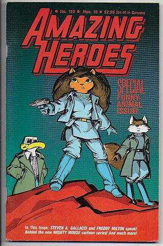 Amazing Heroes # 129 VF