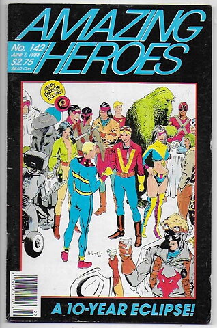 Amazing Heroes # 142 FN