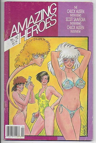 Amazing Heroes # 143 FN-
