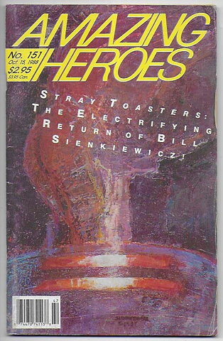 Amazing Heroes # 151 VG