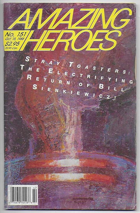 Amazing Heroes # 151 VG