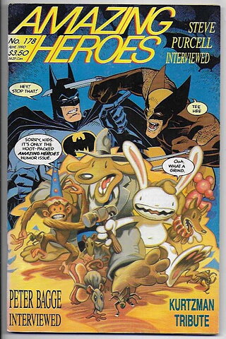 Amazing Heroes # 178 VF-