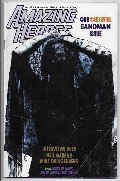 Amazing Heroes # 185 VG