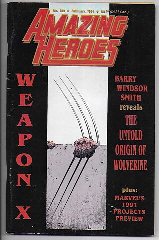 Amazing Heroes # 188 FN/VF