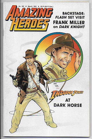 Amazing Heroes # 189 VF+