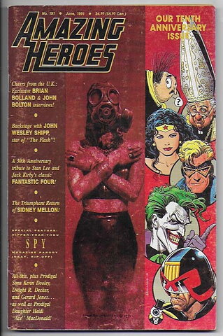 Amazing Heroes # 191 FN/VF
