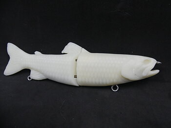 Gedetailleerde Glidebait 16 cm- 50 gram incl ogen 