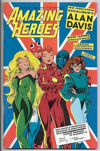 Amazing Heroes # 193 VF+