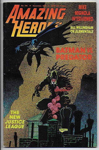 Amazing Heroes # 196 VG/FN