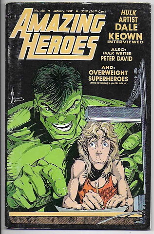 Amazing Heroes # 198 VG/FN