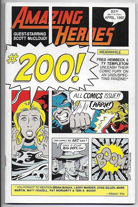 Amazing Heroes # 200 FN+